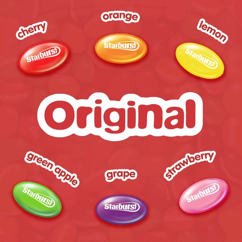 STARBURST Original Jelly Beans Chewy Candy, 14 oz Bag