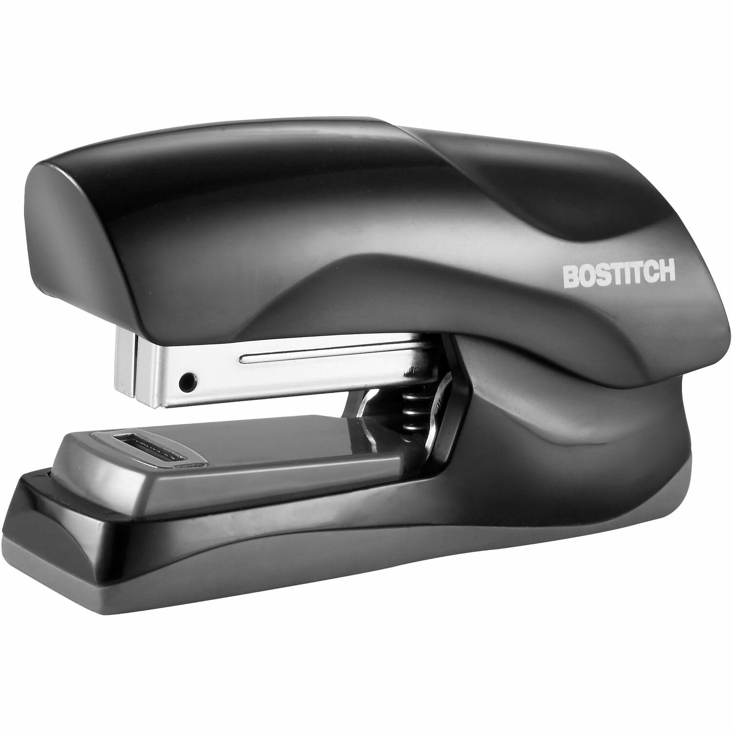 Bostitch Office Hochleistungshefter, 40 Blatt Kapazität, kein Verklemmen, Halbstreifen, passt in Ihre Handfläche, für Klassenzimmer, Büro oder Schreibtisch, Schwarz