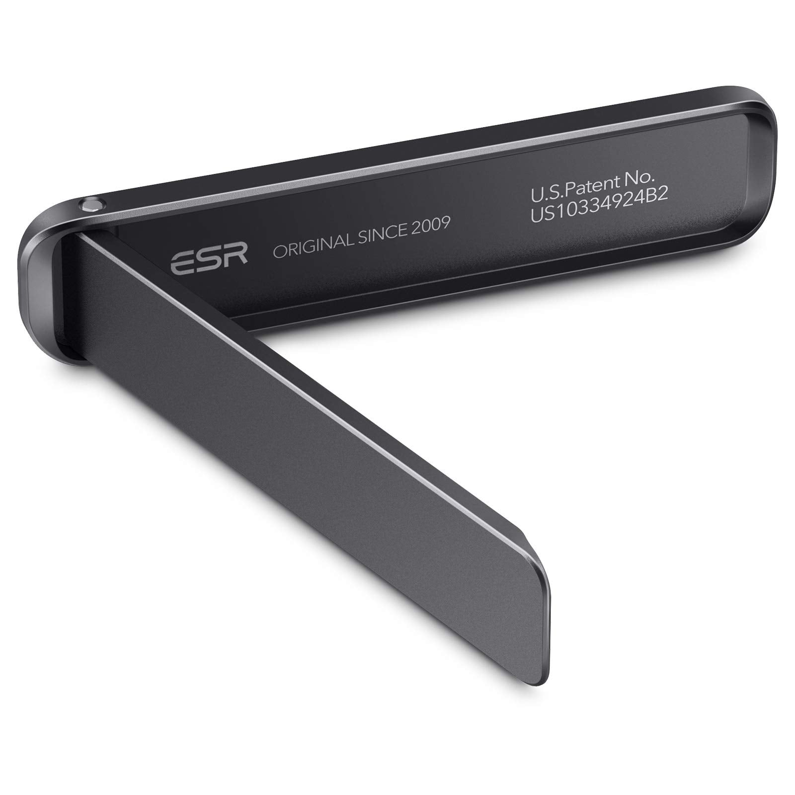 حامل هاتف ESR Boost، حامل رأسي وأفقي، زاوية قابلة للتعديل، متوافق مع iPhone Air 17 Pro Max، iPhone 16/15/14/13/12، سلسلة Samsung Galaxy S25/S24/S23، Google، أسود