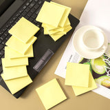 (16 Pack) Sticky Notes 3x3, Canary Yellow, Sticky Pads, Recyclable, Self-Stick Pads, Easy to Post for Home, Office, Notebook