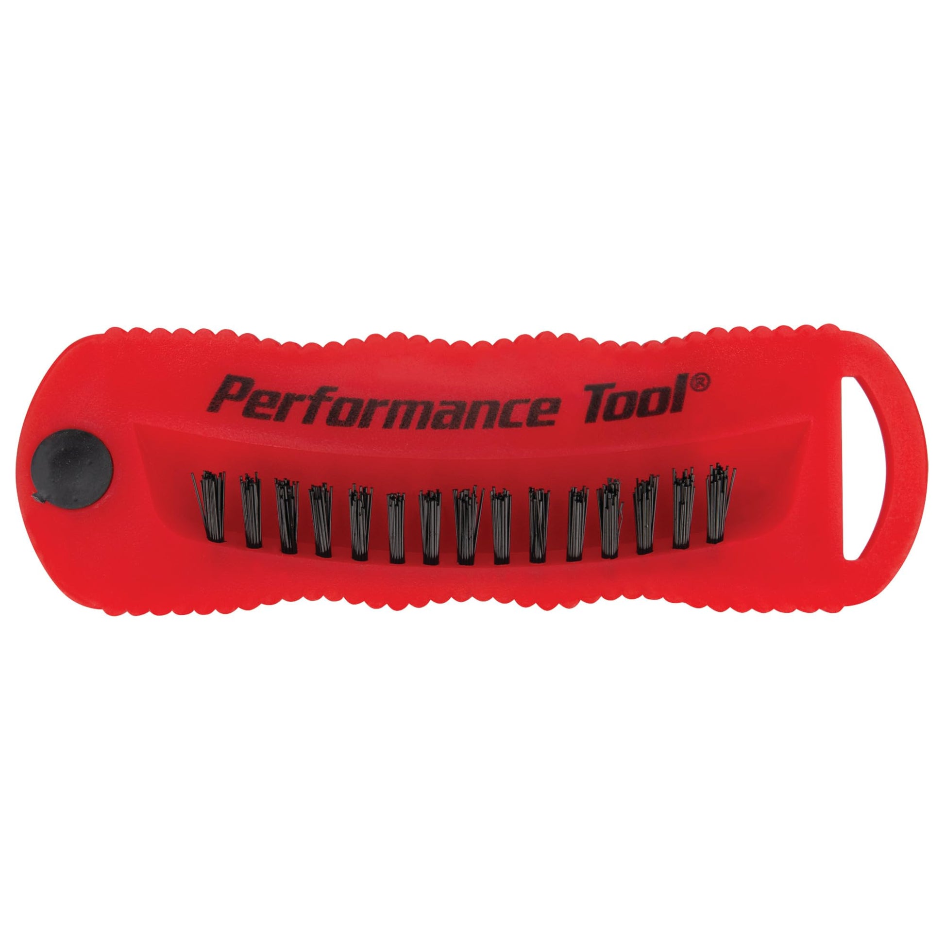 Performance Tool W9163 Utility and Fingernail Brush with Magnet / Scrub Brush