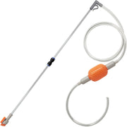 AREPK Compact Aquarium Siphon Vacuum and Water Changer Kit with Cleaning Brush. Perfect for Simultaneous Water Changing and Cleaning in Small Fish Tanks. Gravel and Sand Cleaning.