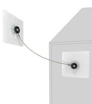 10 inches Stainless Steel Furniture Straps for Baby Proofing, No-Drill Furniture Anchors Earthquake Straps, Prevent Falling and Anti Tip TV Safety Straps, 6 Pcs