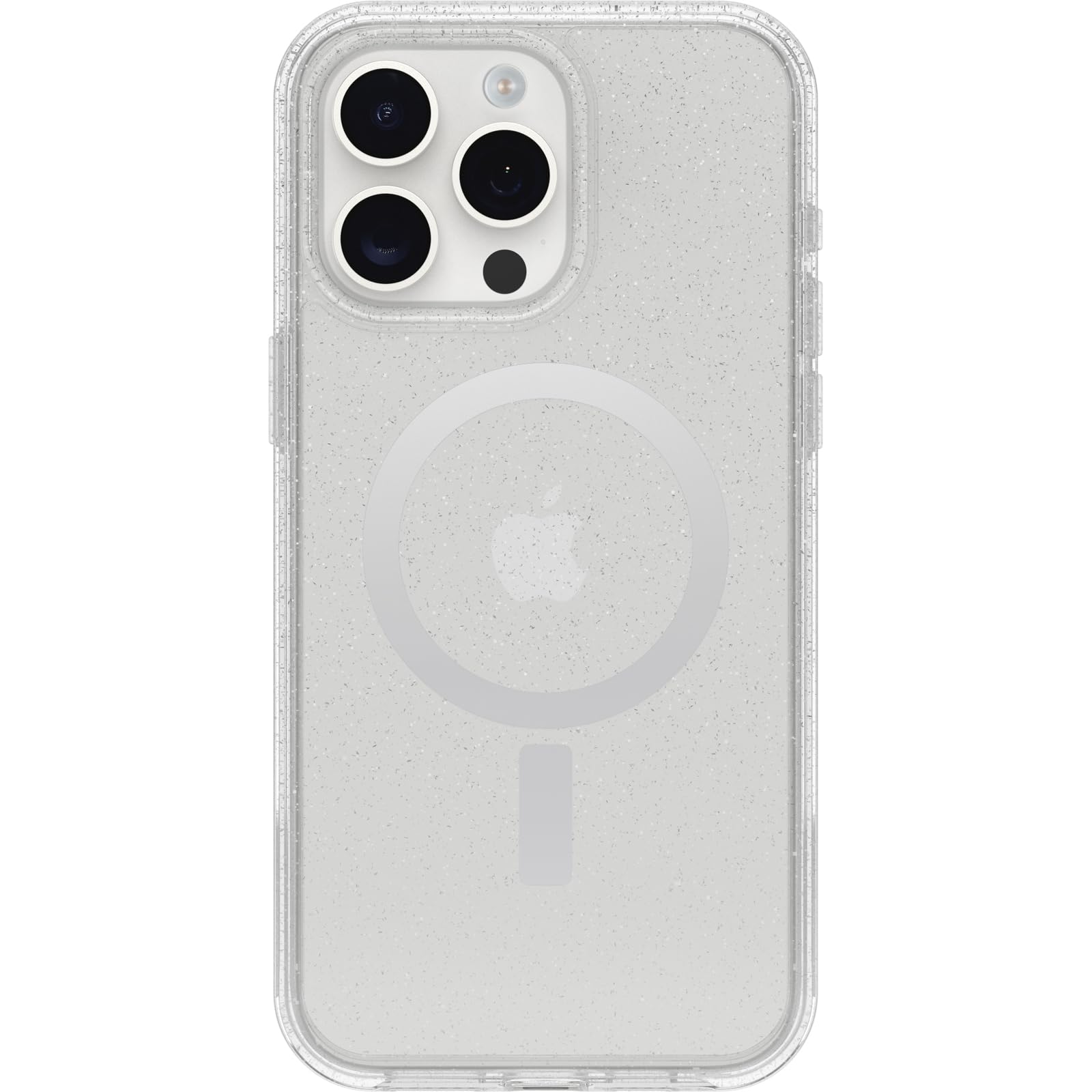 OtterBox iPhone 15 Pro MAX (Only) Symmetry Series Clear Case (Clear), Snaps to MagSafe, Ultra-Sleek, Raised Edges Protect Camera & Screen