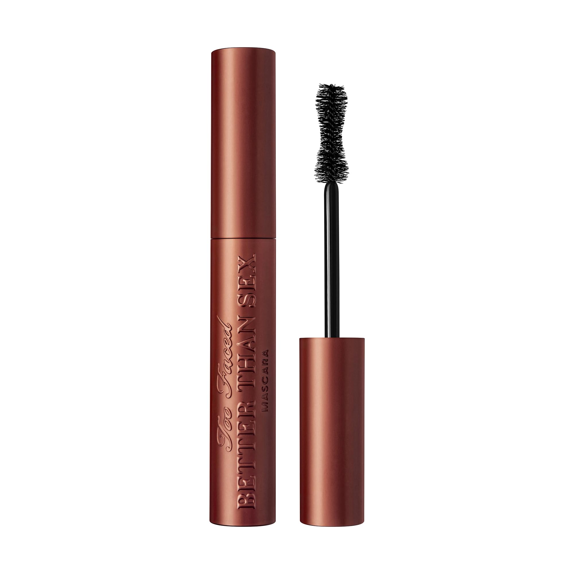 Too Faced Better Than Sex Volumizing Mascara | Volume, Length + Peptides, Travel Size, 0.17 fl. oz., Black