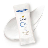 Dove 0% Aluminum Deodorant Stick Sensitive 3 Count Non-irritating Deodorant for Underarm Care Kindest Aluminum Free Deodorant 2.6 oz