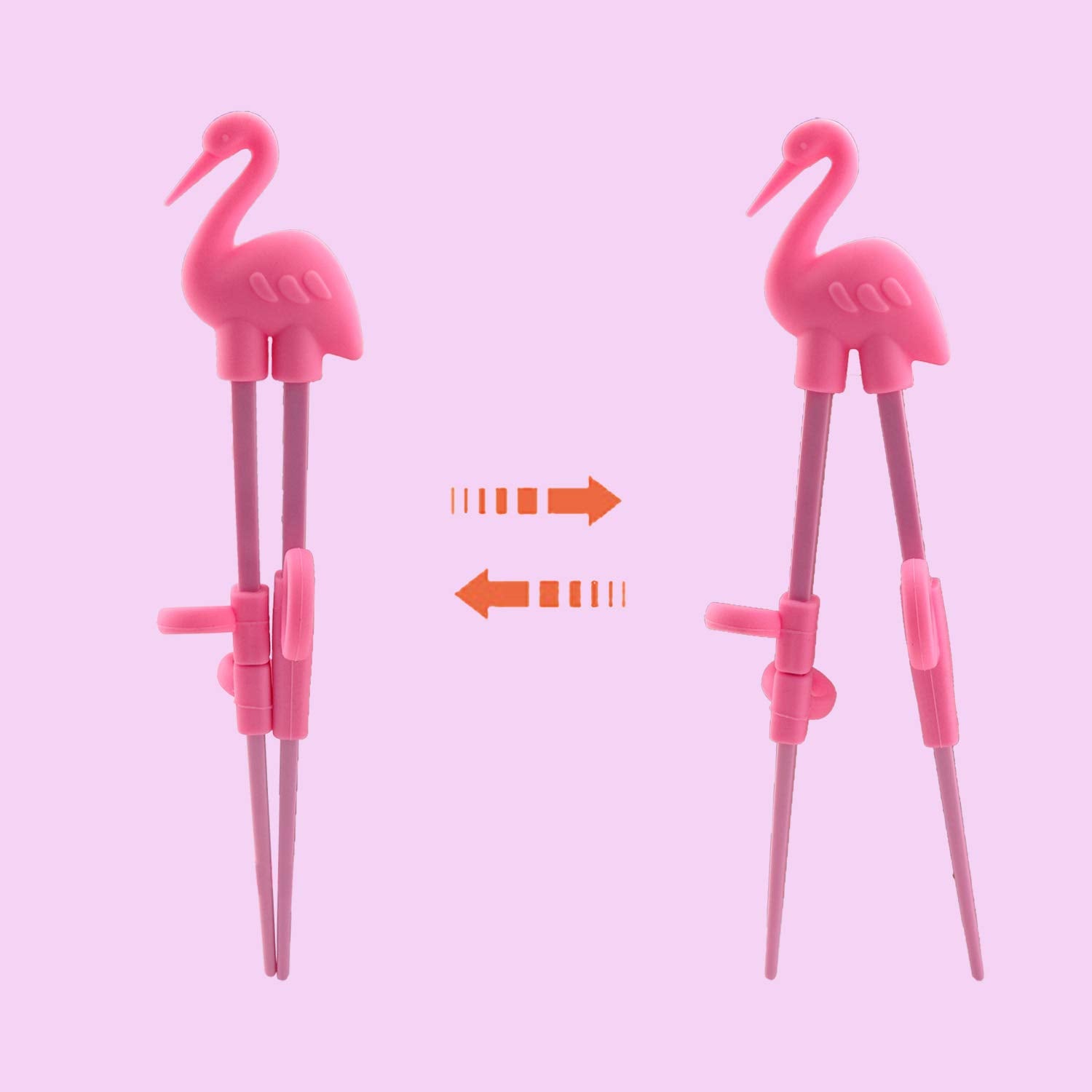 Plum Garden 4 pcs kid chopsticks, Training Chopsticks for Toddler Beginners Baby Children , training chopsticks with animals.