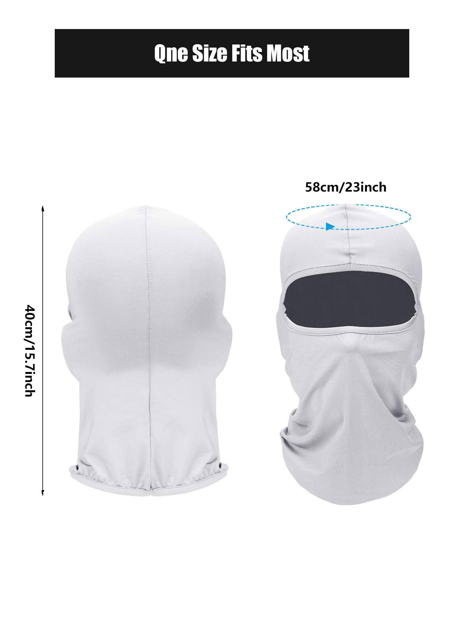 9 Pcs Ski Mask for Men Full Face Cover UV Sun Protection Face Mask Windproof Balaclava for Outdoor Motorcycle Cycling