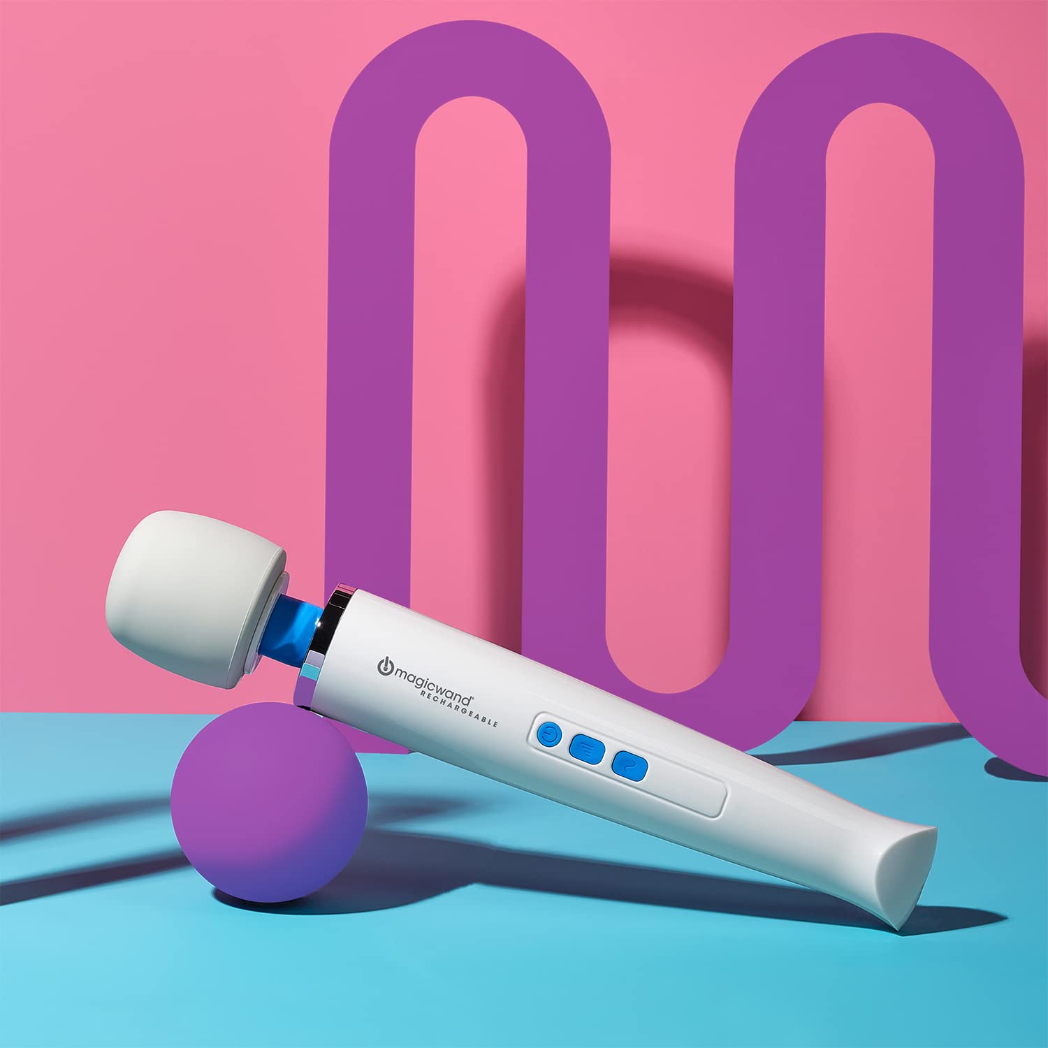 Magic Wand Massager Rechargeable HV-270 – Cordless Multi-Function Variable-Speed Neck Massager with Soft Silicone Head - Personal Massagers for Women, Neck, Hand, Back, Muscle, and Head Massager