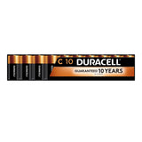 Duracell Coppertop C Batteries, 8 Count Pack, C Battery with Long-lasting Power, All-Purpose Alkaline C Battery for Household and Office Devices