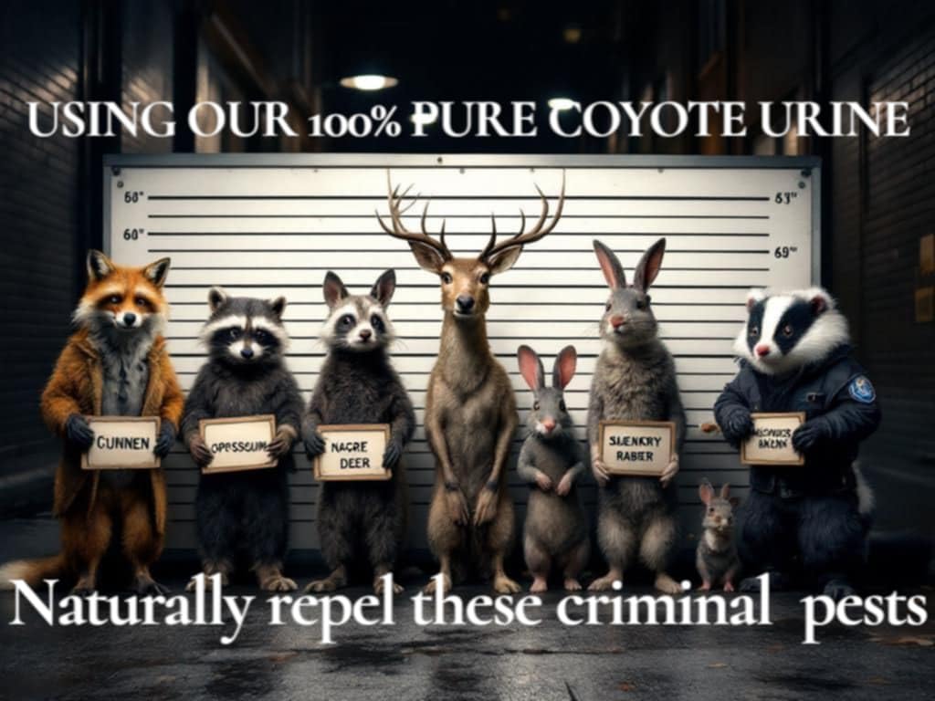 ** FRESH BATCH Trap Shack Co. Coyote Urine - 16oz Full Strength!