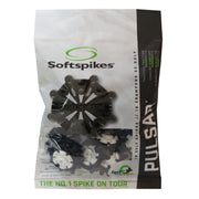 Softspikes Pulsar Golf Cleats Fast Twist 3.0 - 18 Count Clamshell , Black