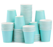 100 Pack 3 oz Paper Cups, Bathroom Cups Disposable,Moushwash Cups Small Snack Cups for Water, Juice,Candy Ideal for Party Bathroom and Office