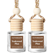 HoogaLife Car Air Freshener Diffuser – Revitalize Your Drive with Hanging Air Freshener Diffuser Aromatic Bliss On The Go(Maho&Teakwood Plus)