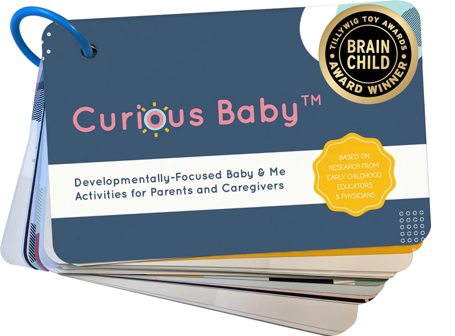 Curious Baby Ausgezeichnete 40+ Aktivitäten für Baby & Mich (0-12 Monate) | Entwicklungsfördernde und stimulierende kreative Spielideen für Baby & Mich | Inklusive Schwarz-Weiß-Hochkontrastkarten