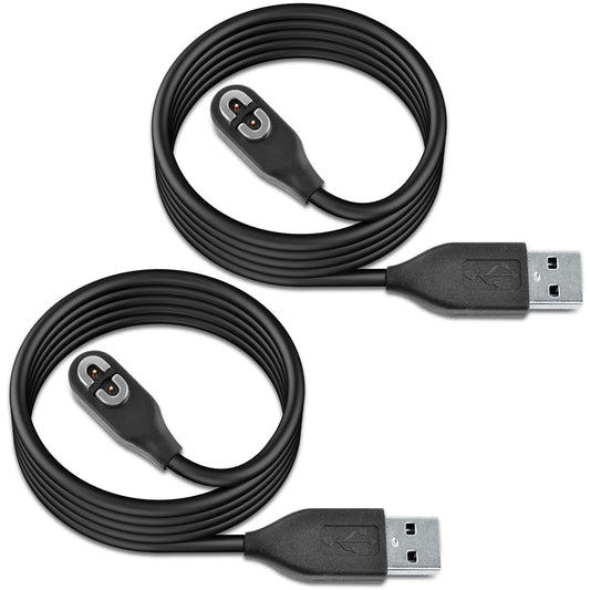 (2-Pack) Charging Cable for Shokz Aeropex/OpenRun, OpenRun Pro, OpenRun Mini & OpenComm 2/UC, for Aftershokz Charging Cable, Magnetic USB Cable Compatible with AfterShokz Headphones Charger - 3.3ft