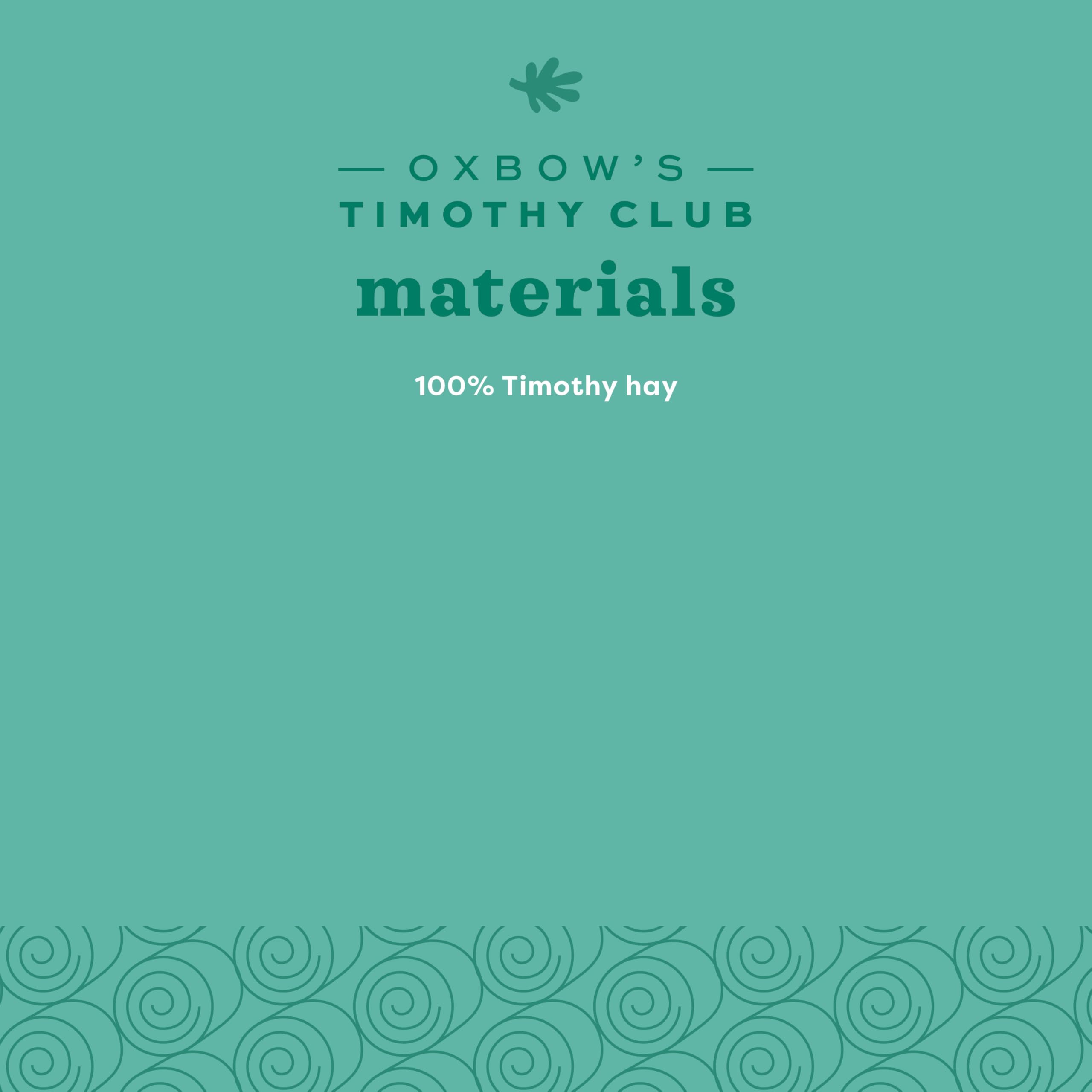 Oxbow Animal Health Timothy Club Timothy Twists 6 Count (Pack of 1)