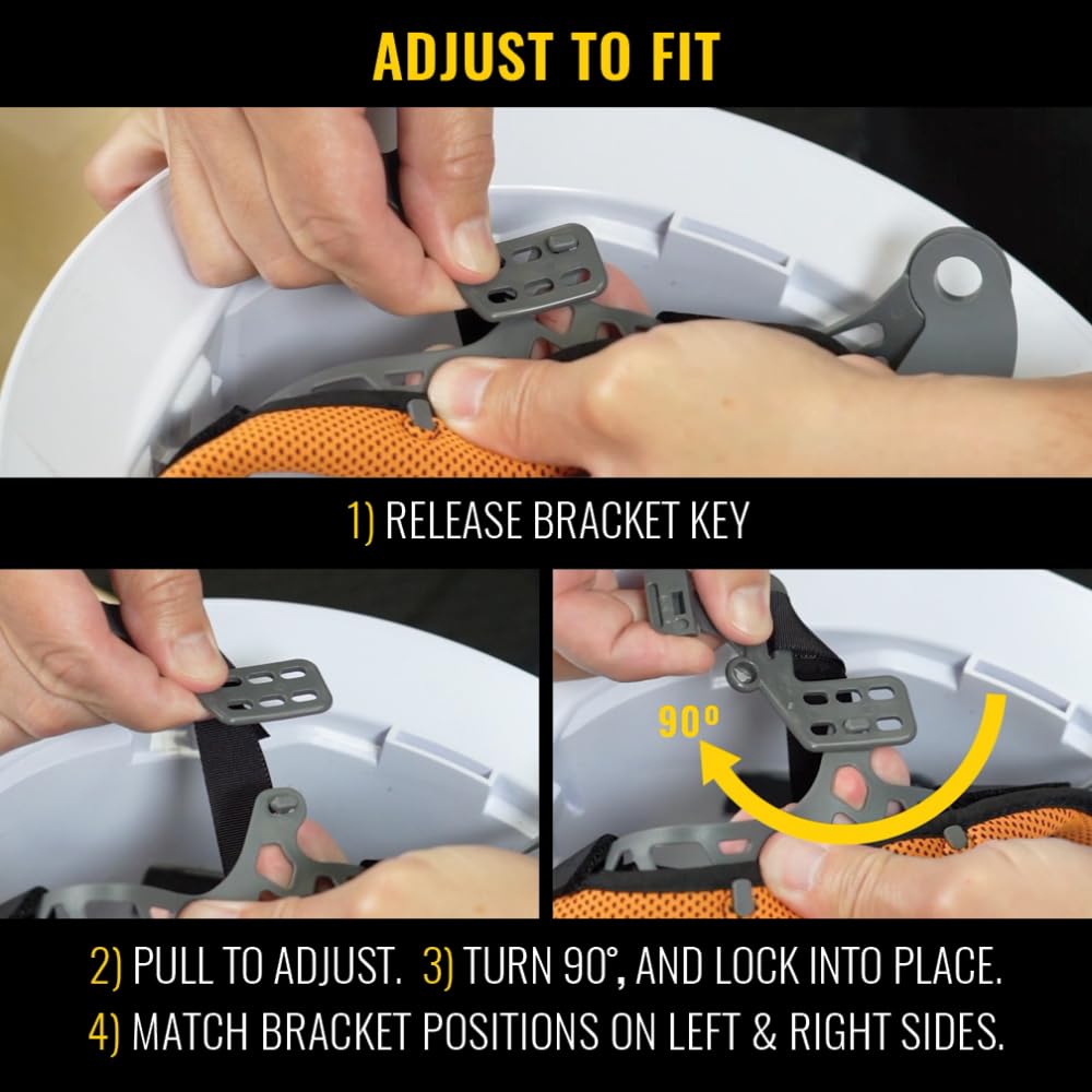 Klein Tools 60347 Hard Hat, Vented Full Brim, Class C, Premium KARBN Pattern, Rechargeable Lamp, Padded Sweat-Wicking Sweatband, Top Pad