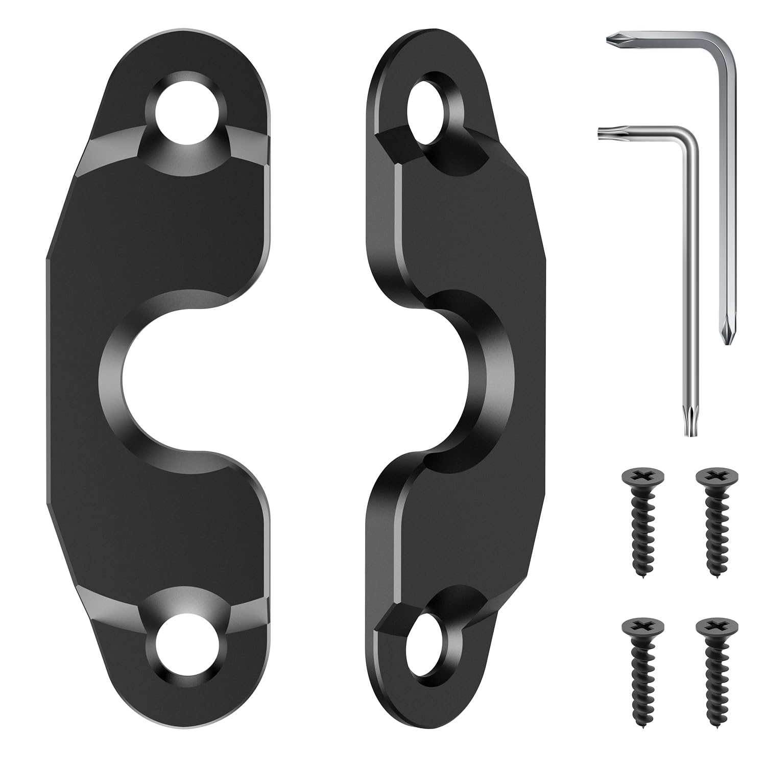 Upgraded Aluminum Alloy Sun Visor Repair Kit for Jeep, Veharvim Heavy Duty Sun Visor Clip Compatible with Jeep Wrangler JK 2018/ JL/Wrangler 2018-2023/ Gladiator 2020-2023