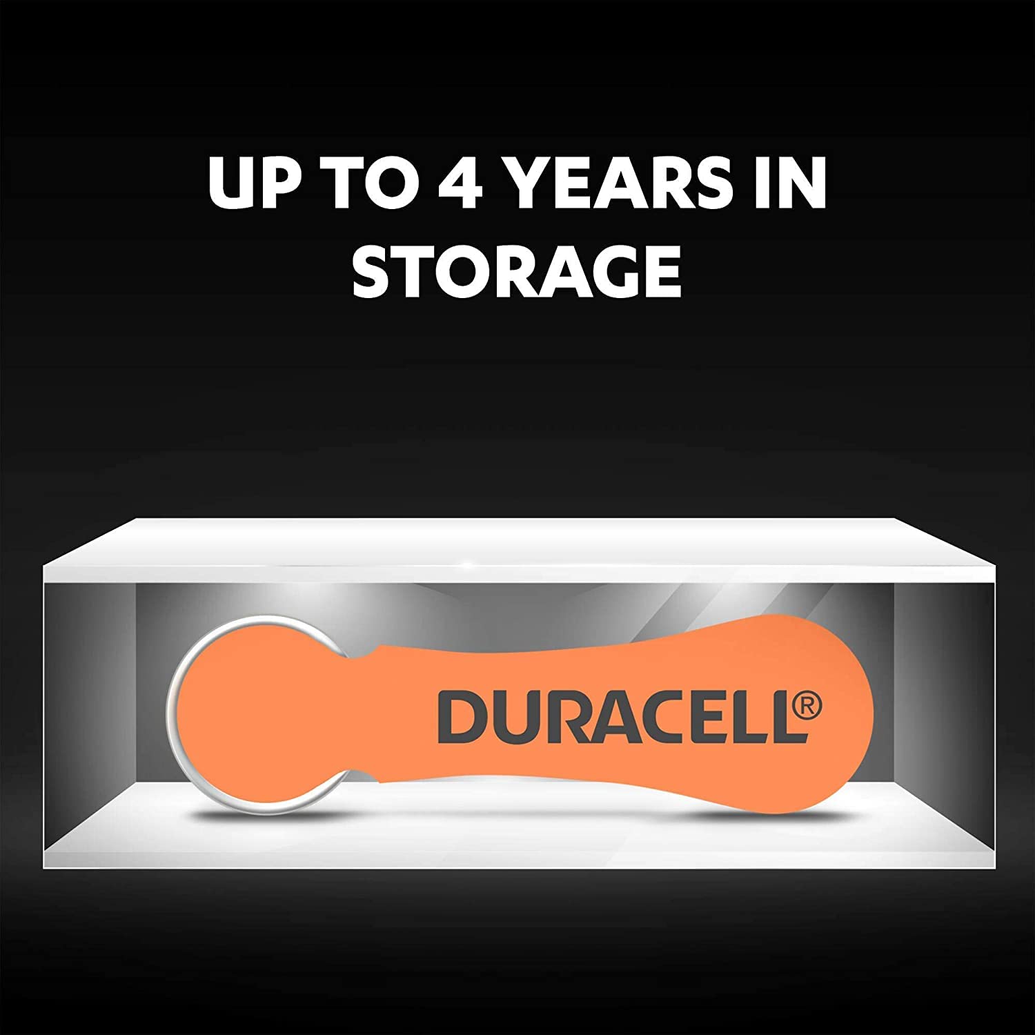 Duracell Activair Hearing Aid Batteries: Size 13 (80 Batteries)