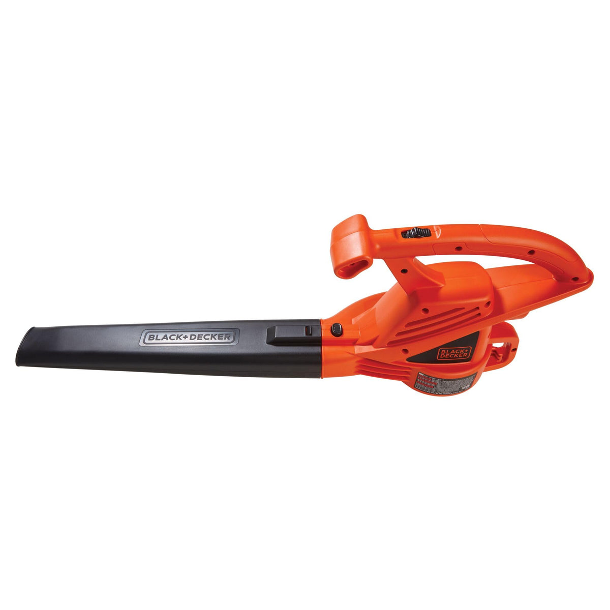 BLACK+DECKER Elektro-Laubbläser, Handgeführter Bläser für die Gartenpflege, Leicht, 290 km/h 7 Ampere (LB700)