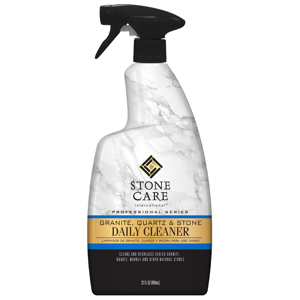 Stone Care International Granite Cleaner - 32 Fluid Ounces Granite & Stone Tile Travertine Limestone Slate Clean