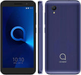 Alcatel 1 (16GB) 5.0" Full View Display, Removable Battery, FM Radio, Dual SIM GSM Unlocked US & Global 4G LTE International Version 5033E (Bluish Black)