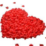 1000 PCS Artificial Fake Rose Petals for Wedding, Flower petals, Romantic Night for Her/Him Set, Engagement, Flower Decorations, Event, Party, in BulkÃ¯Â¼ÂRed Rose PetalsÃ¯Â¼Â