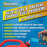 Star Tron Enzyme Fuel Treatment, Small Engine Formula, 16 Fl Oz â€“ Treats up to 96 Gals â€“ Gas Additive Rejuvenates & Stabilizes Old Gasoline, Cures & Prevents Ethanol Problems, Improves MPG & More