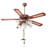 SmoTecQ Ceiling Fan Pull Chain, 120" Rust Proof Copper 3mm Beaded Extension Chains with 12 Matching Connectors, Bronze