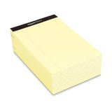 Amazon Basics Narrow Ruled Lined Writing Note Pad, 5 inch x 8 inch, Canary, 600 Count (12 Packs of 50)