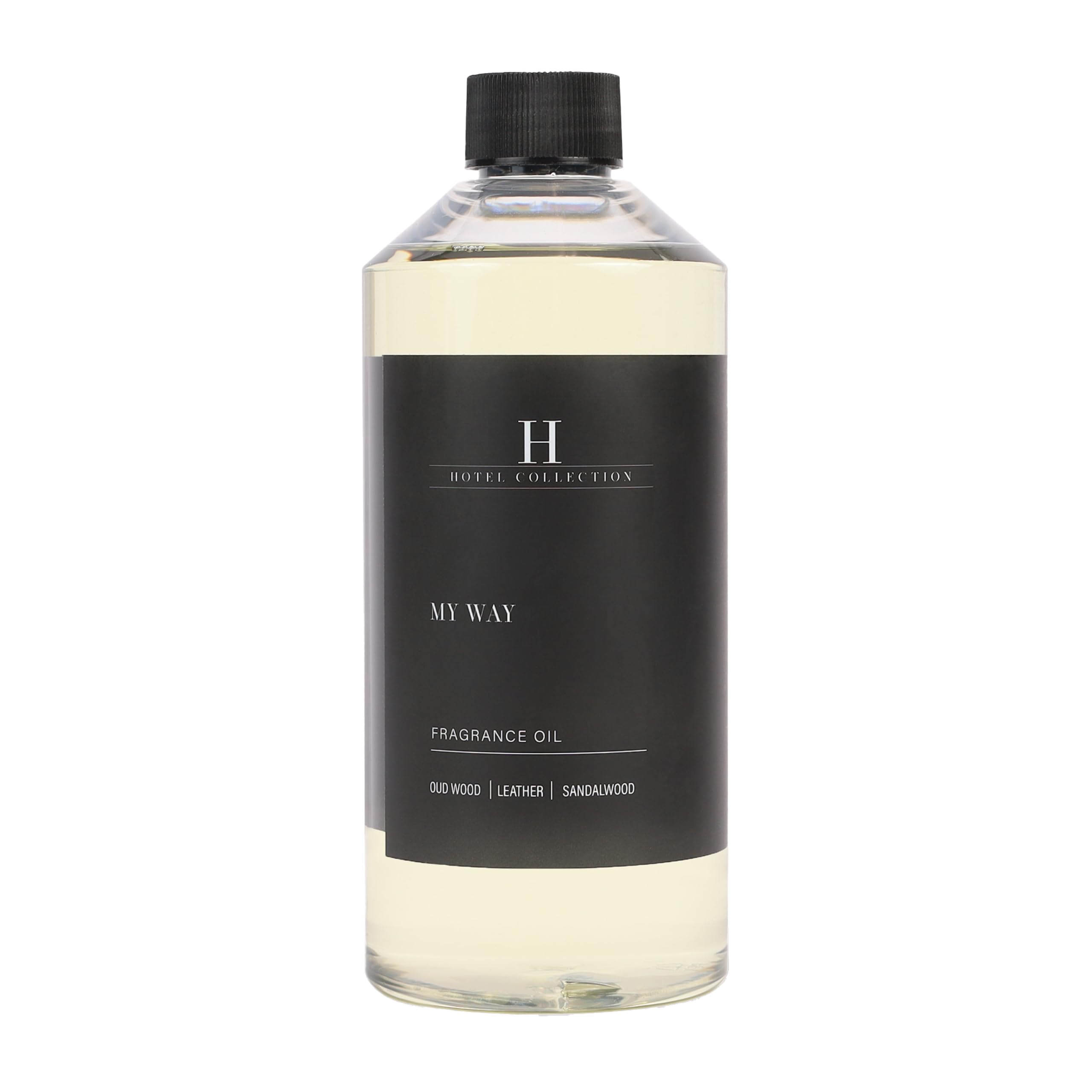 Hotel Collection Diffuser Oil-My Way-Aromatherapy Essential Fragrance Oil-Sandalwood, Warm Virginia Cedar& Beautiful Iris-500ML 16.9 Fl oz