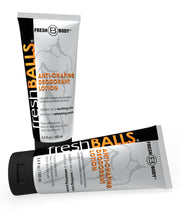 Fresh BALLS Lotion (2 Pack) Anti-Chafing Men's Soothing Cream to Powder Ball Deodorant and Hygiene for Groin Area, 3.4 fl oz