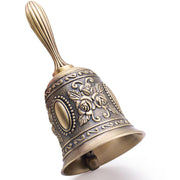 DomeStar Hand Bell Brass Call Bell for Bedside, Dinner, Wedding