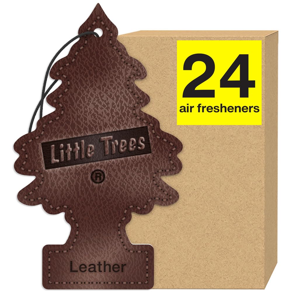 LITTLE TREES Air Fresheners Car Air Freshener. Hanging Tree Provides Long Lasting Scent for Auto or Home. Bayside Breeze, 24 Air Fresheners