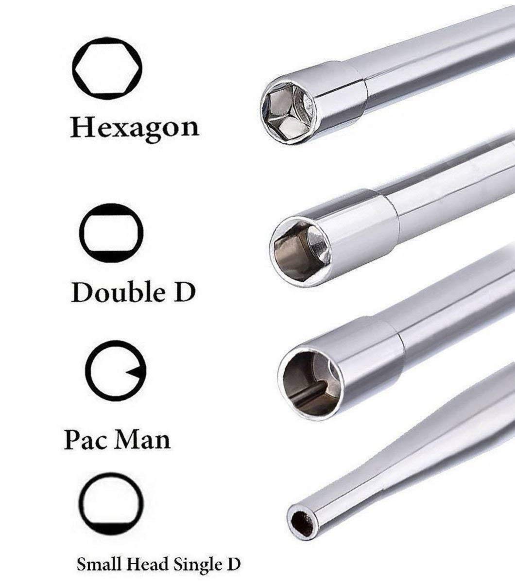 CALU LUKY Carburetor Adjustment Tool kit for 2 Common Cycle Carburator Adjusting Small Engine Carb Tune up Adjusting Tool- Echo Poulan Husqvarna MTD Ryobi Homelite String Trimmer