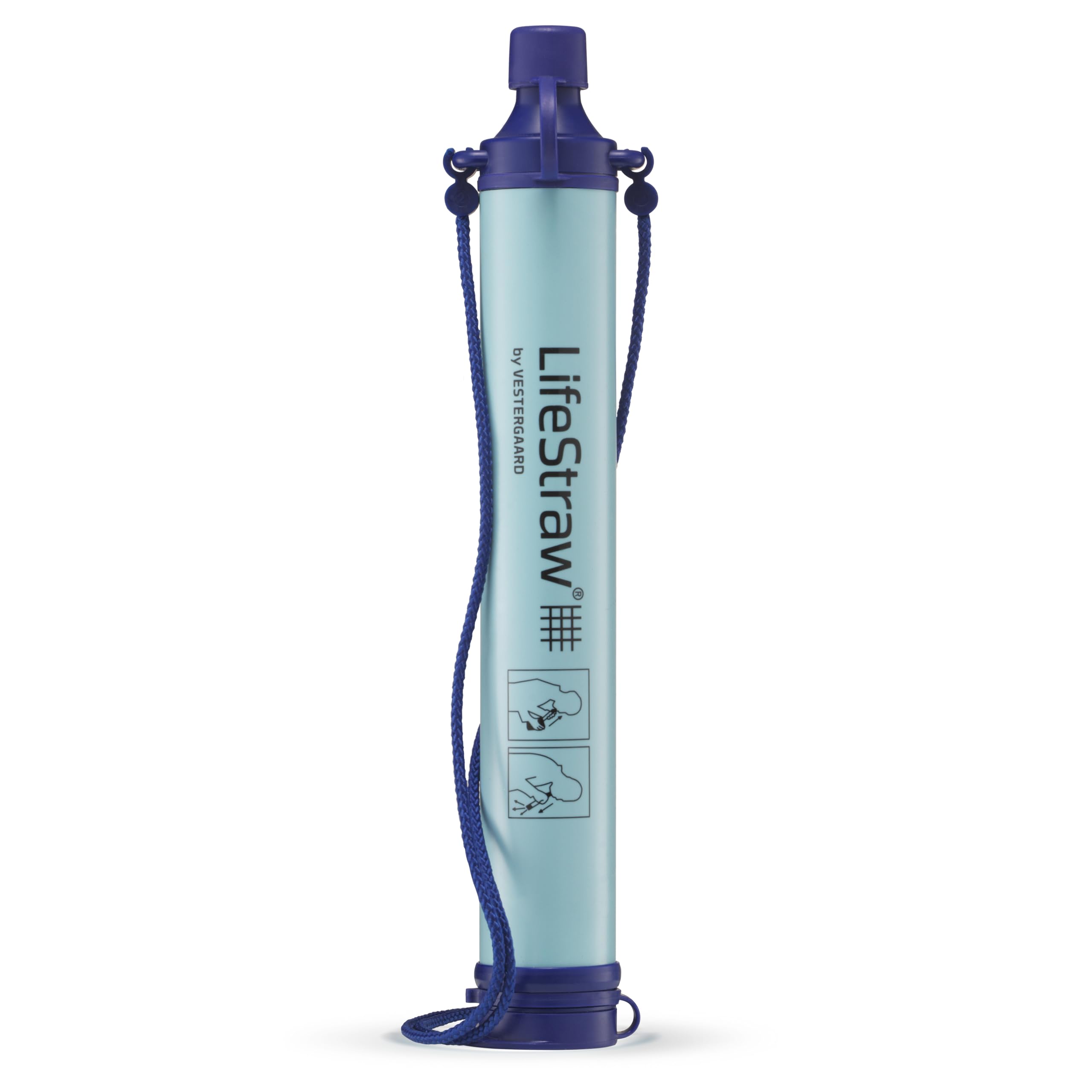 LifeStraw Persönlicher Wasserfilter für Wandern, Camping, Reisen und Notfallvorsorge