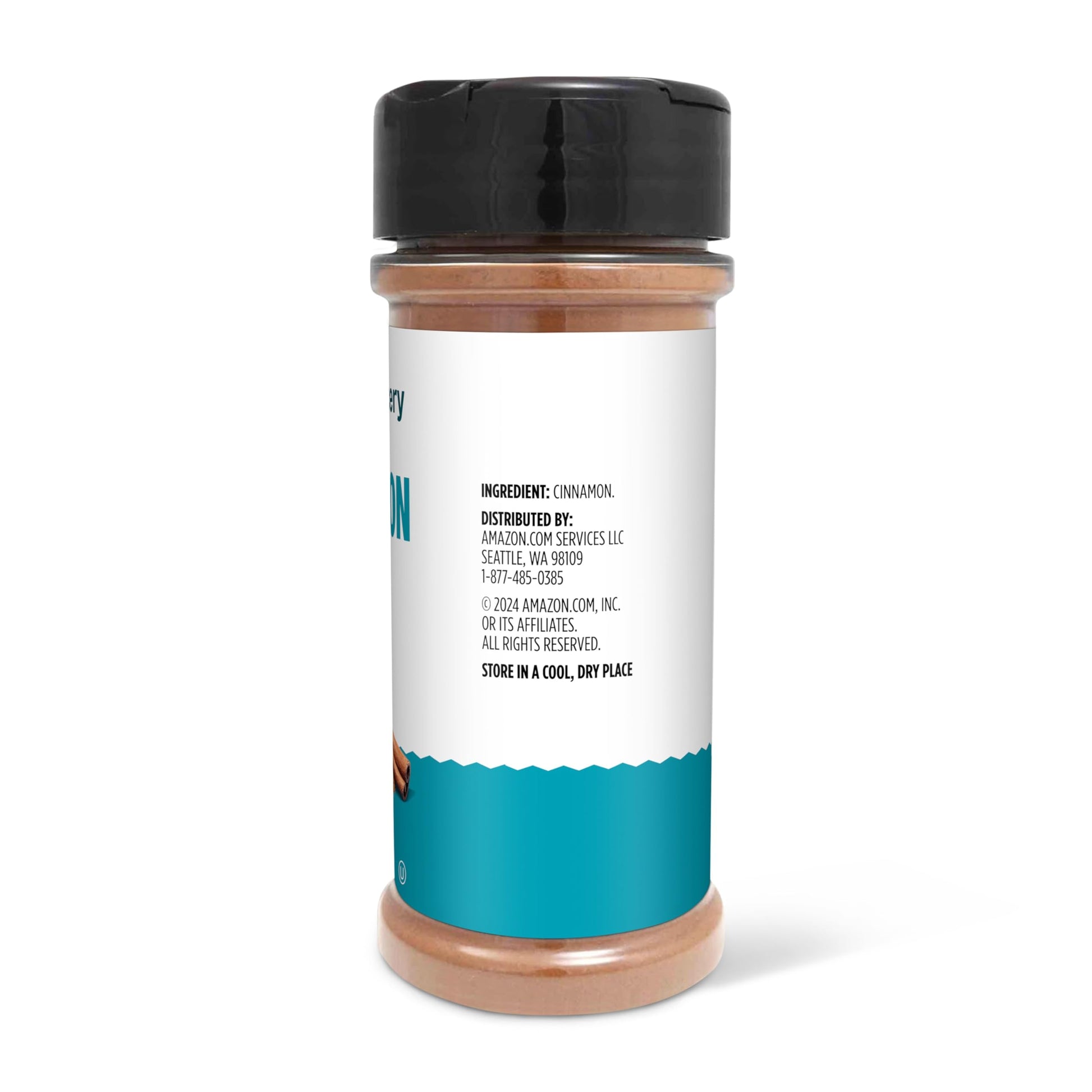 Amazon Grocery, Ground Cinnamon, 2.5 Oz (Previously Happy Belly, Packaging May Vary)