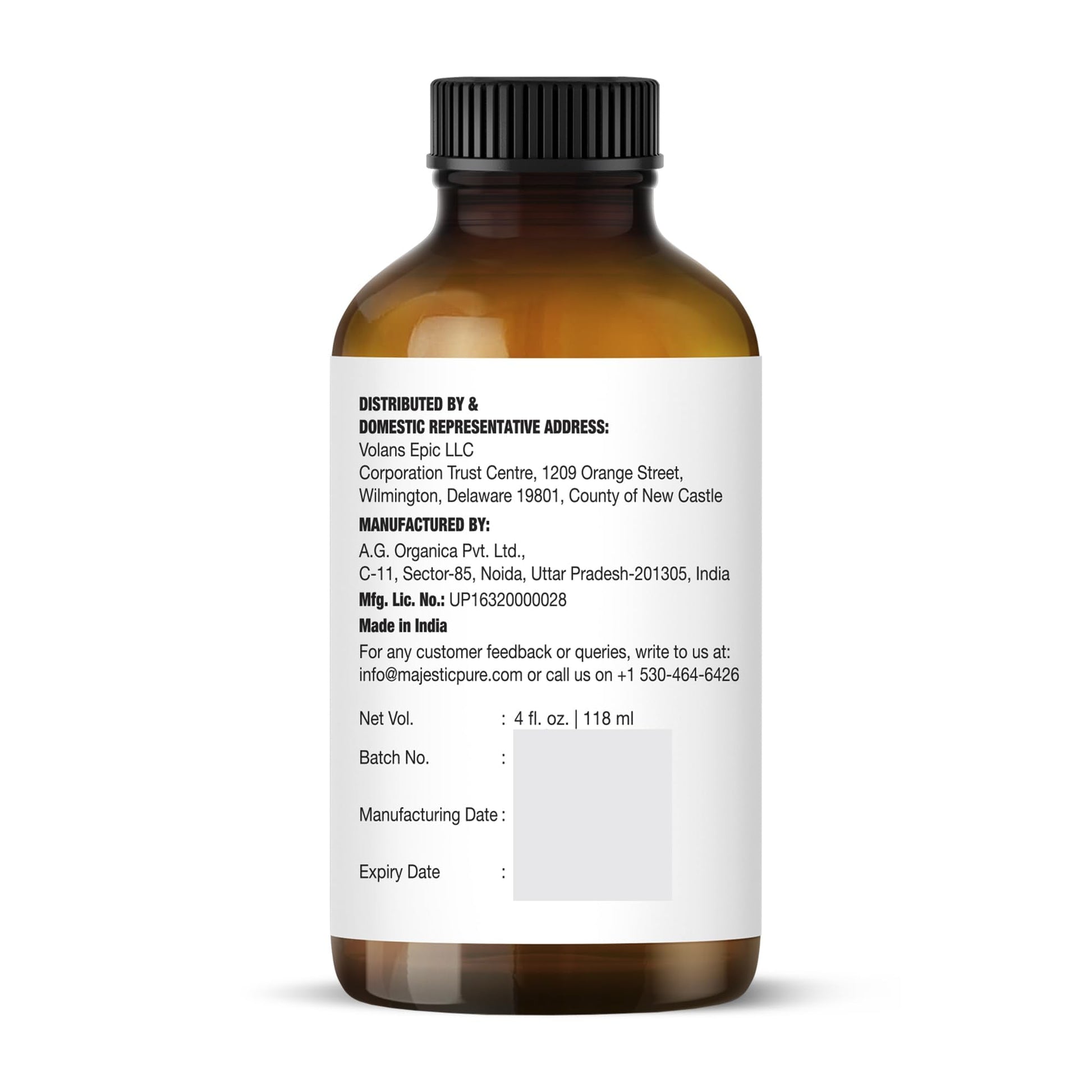 Majestic Pure Lavender Essential Oil with Glass Dropper - Huge 4 Fl Oz - 100% Pure and Natural Lavender Oil - Premium Grade Essential Oils for Diffuser, Aromatherapy, Soap and Candle Making