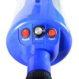 SHELANDY Groomer Partner Pet Hair Force Dryer Dog Grooming Blower with Heater (Blue)