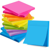 YEECOK Sticky Notes 3x3 in, 12 Pads, Bright Colors Self-Stick Note Pads, Sticky Pads Aesthetic, Super Sticking Power, Colorful Sticky Notes Bulk