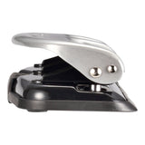 Bostitch Office inPRESS 12 Reduced Effort Three-Hole Punch, Silver/Black (2101)