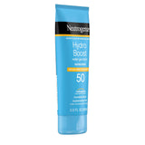 Neutrogena Hydro Boost Moisturizing Water Gel Sunscreen Lotion with Broad Spectrum SPF 50, Water-Resistant & Non-Greasy Hydrating Sunscreen Lotion, Oil-Free, 3 fl. oz, Pack of 3