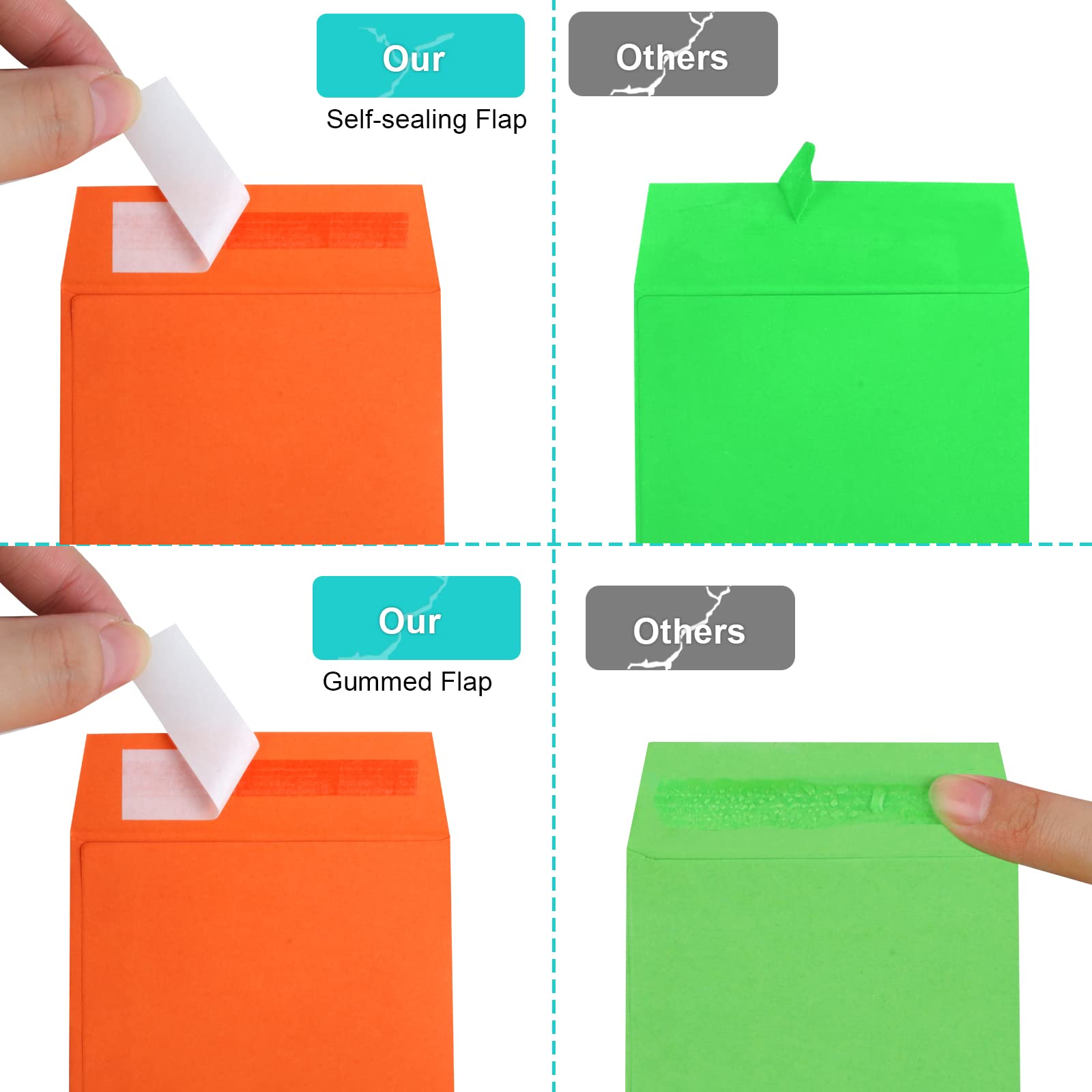 Cash Envelopes -120 Envelopes Money Saving Challenge, 3.2x6.6inch Money Envelopes for Budgeting, Coins, Checks, Gift Cards & Tickets