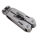 SOG PowerPint Mini Compact Stainless Steel Multi-Tool |18 Lightweight Specialty Tools & SOG Multitool Pliers Pocket Knife, Stone Wash