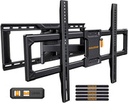 Perlegear UL-Listed Full Motion TV Wall Mount for 42Ã¢ÂÂ90 Inch TVs up to 150 lbs, Pre-Assembled TV Mount with Tool-Free Tilt, Swivel, Extension, Max VESA 600 x 400mm, 12Ã¢ÂÂ³/16Ã¢ÂÂ³/18Ã¢ÂÂ³/24Ã¢ÂÂ³ Wood Studs, PGLF16