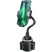 andobil Newest Cup Holder Phone Holder, Military-Grade Cup Holder Phone Mount with Adjustable Solid Long Gooseneck & Quick Swivel Cup Phone Holder for Your Car Truck Compatible with iPhone Samsumg