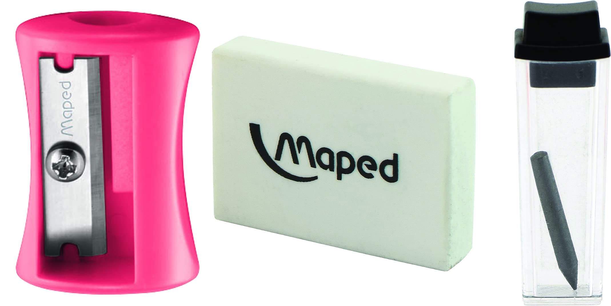 Maped Study Geometry 10 Piece Set - Advanced Student Kit - Precision Tools - Durable & Ergonomic Design - Enhances Creativity - Quality Materials