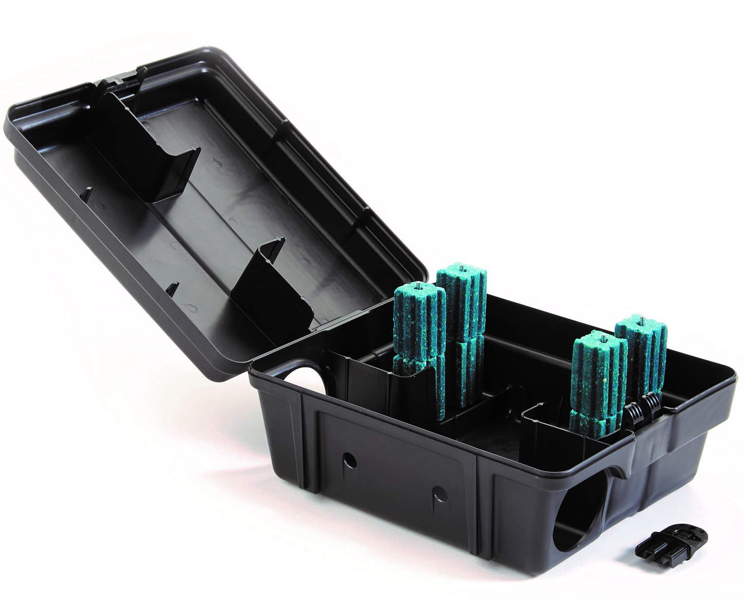 Tomcat Bait Station - Set of 6 Outpost Rat Bait Stations, Complete Rodent Control Solution