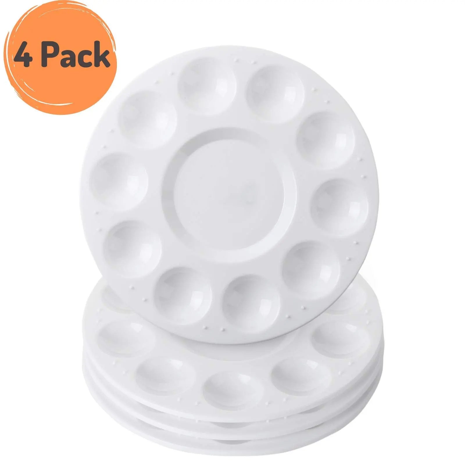 Mr. Pen- 4 Pack Paint Tray Palettes, Kids' Plastic Paint Holder, Trays for Kids